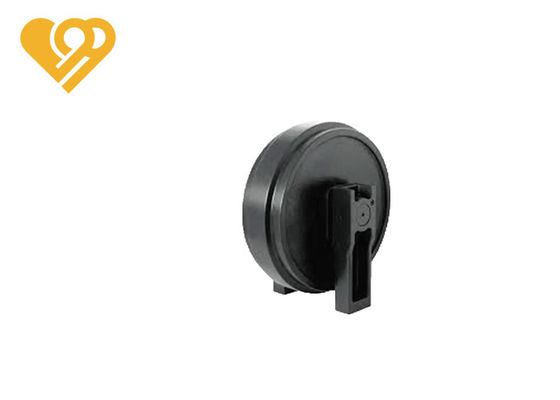 28. Front Idler Assembly for D4D Bulldozer with Heavy-Duty Rock Guards