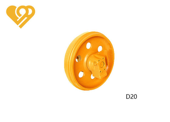 D6 Mini Excavator Front Idler Assembly Heavy Duty Front Idler Assembly