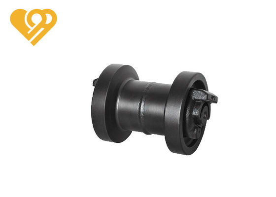 Double Flange 50Mn Steel Track Bottom Roller For Excavator