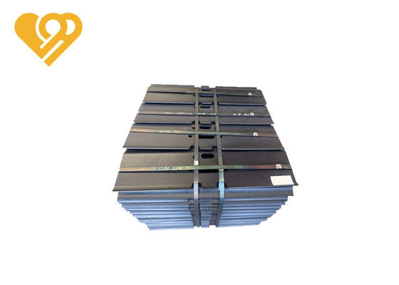 320 8E5509 Double Lugs 25MnB Steel Track Pads For Crawler Machine