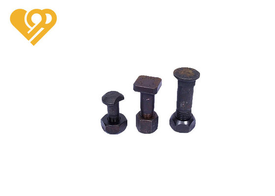 High Strength Track Bolts And Nuts M12 M14 M16 M18 M20 For Excavator