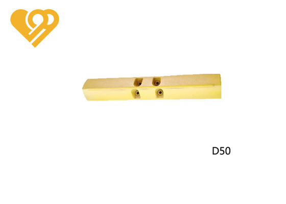 D50 Bulldozer Swamp Shoe Yellow Track Shoe Assembly For Earthmoving Spare Parts