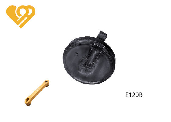 Bulldozer Front Idler Assembly Heat Treatment HRC 48-56 ZG50Mn Steel