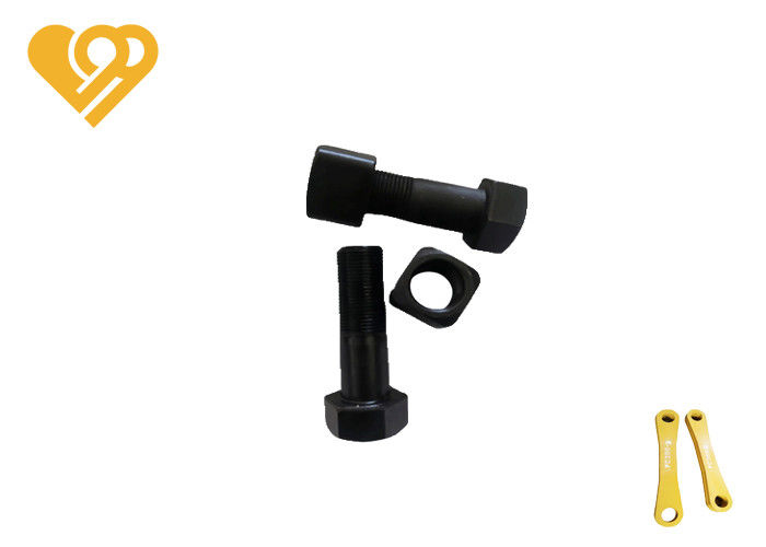 Customized Track Bolts and Nuts for Komatsu Excavator PC55 PC60 PC120 PC130 with High Hardness HRC38-40