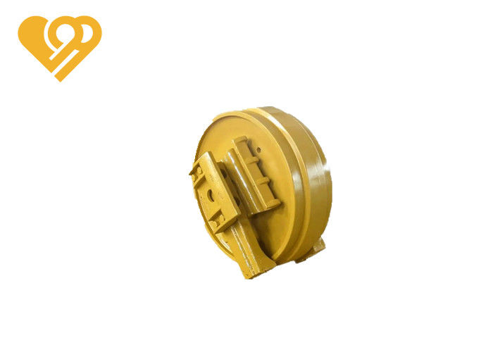 28. Front Idler Assembly for D4D Bulldozer with Heavy-Duty Rock Guards
