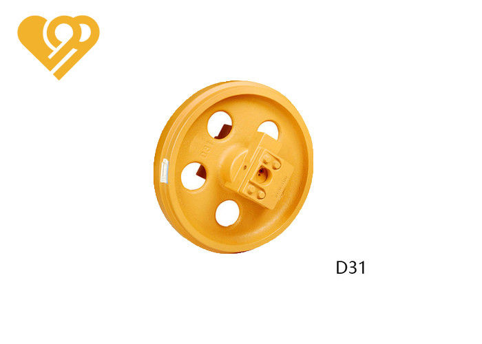 D6 Mini Excavator Front Idler Assembly Heavy Duty Front Idler Assembly