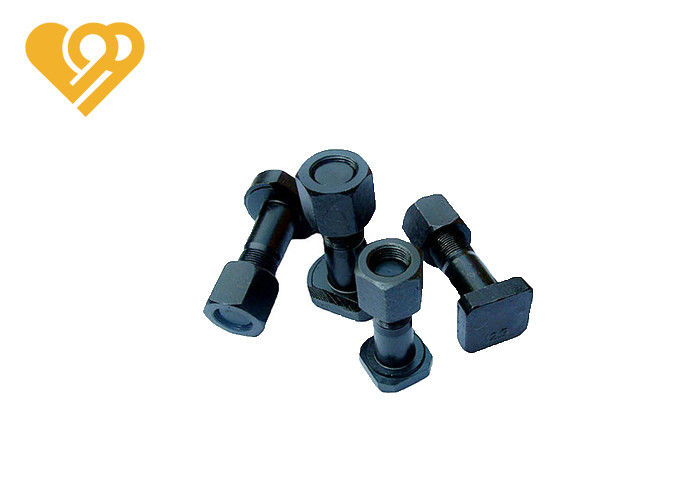 High Strength Track Bolts And Nuts M12 M14 M16 M18 M20 For Excavator
