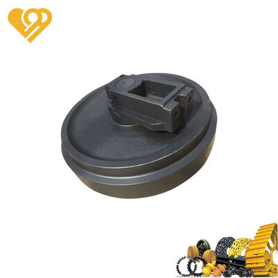 Kualitas Grup Idler Depan Excavator Mini Doosan DX55 Tempa Baja - Suku Cadang Bawah Perlakuan Panas pabrik