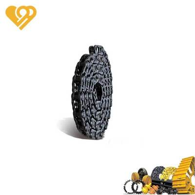 Kualitas Suku Cadang Undercarriage Excavator Ex120 Tugas Berat Tautan Rantai Track Kekuatan Tinggi 49 Tautan pabrik