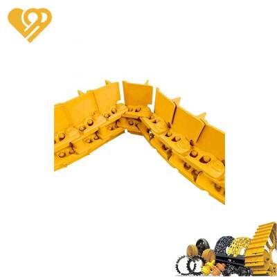 Kualitas Premium Undercarriage Track Chain Link Assembly untuk CAT D10N D10T D10R Mesin Konstruksi Berat & Bulldozer pabrik
