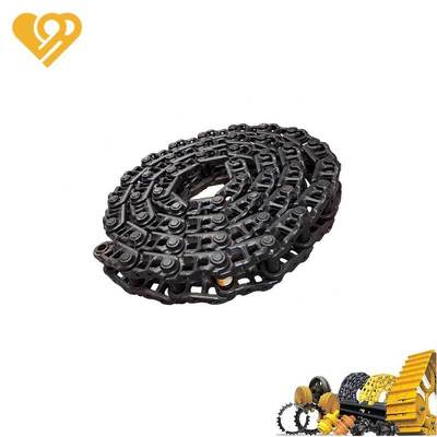Kualitas Hyundai R160LC-7 Track Chain Track Link Assembly Kompatibilitas OEM & Ketahanan Tinggi Greased & Sealed 49 Link pabrik