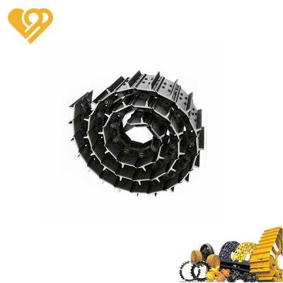 Kualitas Volvo EC210B/EC210C Track Chain Link Assembly dengan 40Mn2 Alloy Steel HRC 52-58 Kekerasan dan Pitch 190mm pabrik