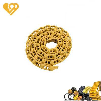 Kualitas Rakitan Track Chain Link Bulldozer D6H/D6R Caterpillar dalam Baja Boron 35MnBH dengan Kekerasan HRC 50-56 dan Pitch 216mm pabrik