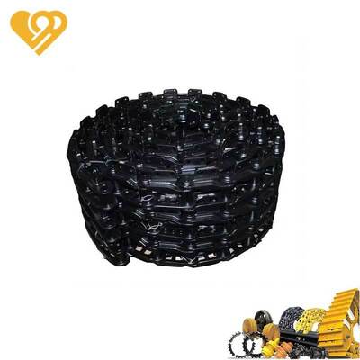 Kualitas Rakitan Track Chain Link Hitachi EX200-5/EX210 dengan Kekerasan Baja Paduan 40Mn2 HRC 52-58 dan Pitch 190mm pabrik