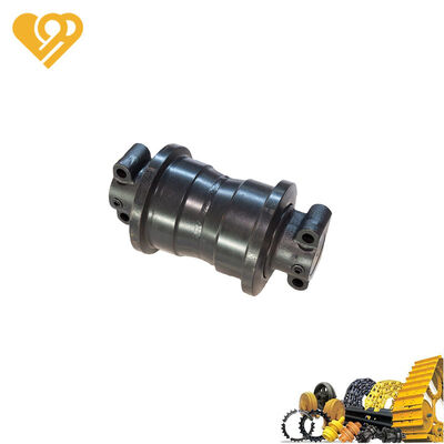 Kualitas 50Mn Steel Single Flange Bottom Track Roller dengan HRC 40-55 Kekerasan untuk Kobelco Excavators pabrik