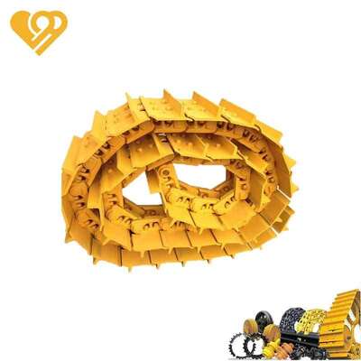 Kualitas Perakitan Rantai Track Tugas Berat Super D155 D150 untuk Pertambangan dengan Baja 35MnBH, Pitch 228.6mm, dan Kekerasan HRC 40-55 pabrik