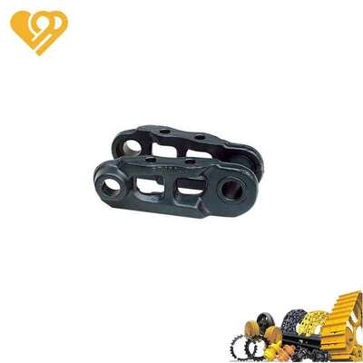 Kualitas 35MnBH Steel Excavator Track Chain Link dengan HRC 40-55 Kekerasan dan 190.0 mm Link Pitch untuk Caterpillar 320-330 Series pabrik