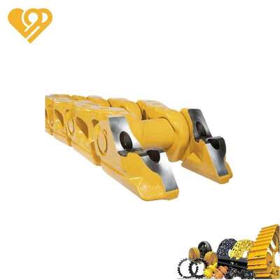 Kualitas Mata Rantai Baja 35MnBH dengan Kekerasan HRC 40-55 dan Pitch Mata Rantai 190.0 mm untuk Undercarriage Excavator Komatsu pabrik