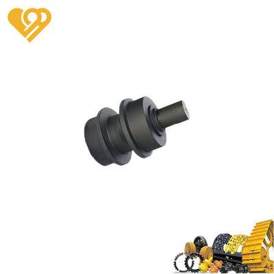 Kualitas D9R Caterpillar D9T Bulldozer Track Carrier Roller Ditempa 50Mn Baja Induksi Mengeras HRC 48-55 Bagian Undercarriage pabrik